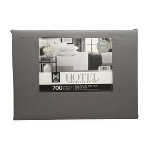 Member's Mark Egyptian Cotton 6pc Sheet Set, 700 Thread Count, Full - Zinc